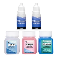 pH Calibration Solution pH7.00/4.00/10.01 50 mL Each, with Probe Storage... 