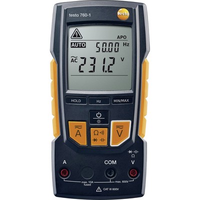 testo 760-1 Hand-Multimeter  digital  CAT III 600 V, CAT IV 300 V Anzeige (Co...