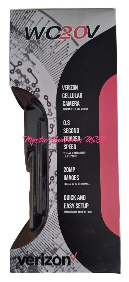 COVERT SCOUTING TRAIL CAMERA WC20-V Verizon Wireless 4G LTE Cellular 20mp - Image 4 of 4