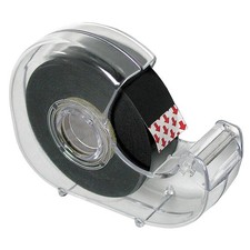 MASTER MAGNETICS 7076 Magnetic Tape Dispenser,Charcoal 23PA81