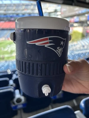 New England Patriots Mini Drink Cooler ( Adult SippyCup) -  2025 - Image 1 of 2