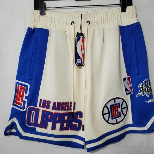 Los Angeles Clippers Shorts Mens Large NBA Basketball Pro Standard Blue White - Picture 2 of 14