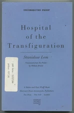 Stanislaw LEM / Hospital of the Transfiguration Uncorrected Proof 1st 1988