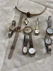 Vintage Lot of 10 Timex Watches -  6 Mechanical & 4 Battery Parts or Repair