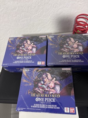 One Piece Card Game - The Azure Sea's Seven Display OP14 English OVP Sealed