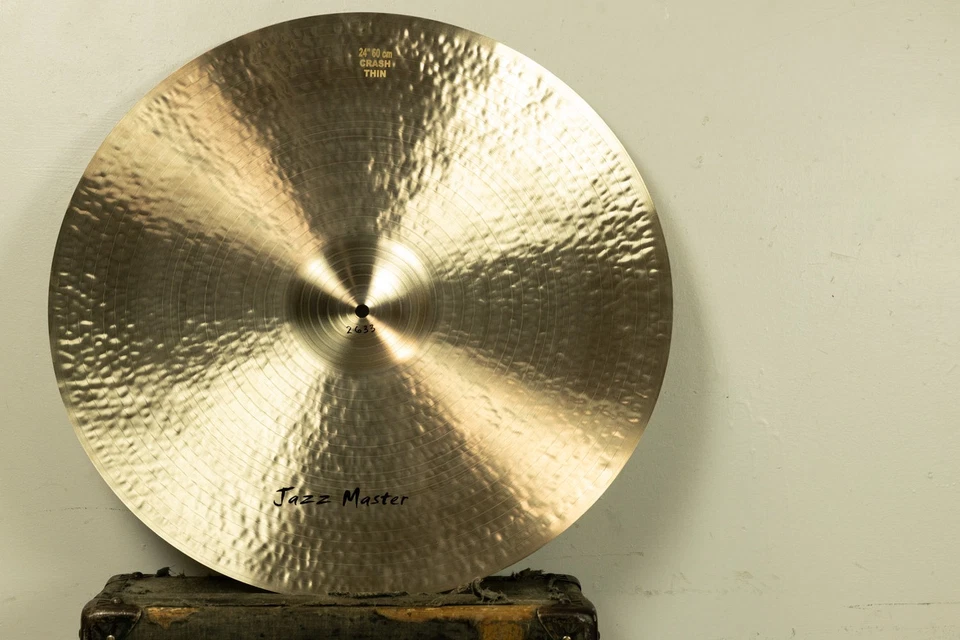 Platillo Masterwork 24" Jazz Master Thin Crash 2633 g Foto 2 de 2