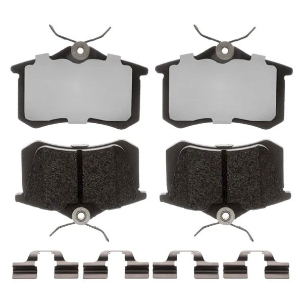 For Volkswagen Jetta City 07-09 Element3 Plain Rear Brake Kit w Hybrid Pads Foto 2 de 4