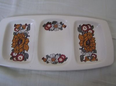 Vintage Royal Worcester Palissy / Hors d'oeuvres Servierschale