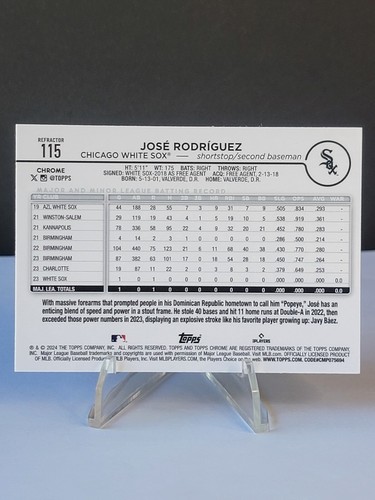 2024 Topps Chrome- Pick Your Card! Refractors-Parallels-See Pics! Free Shipping! - Picture 83 of 307