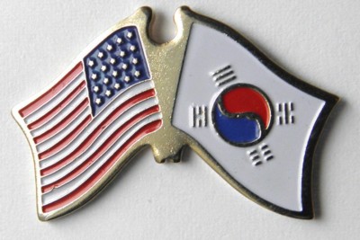 South Korea Country Flag Bike Motorcycle Hat Cap lapel Pin