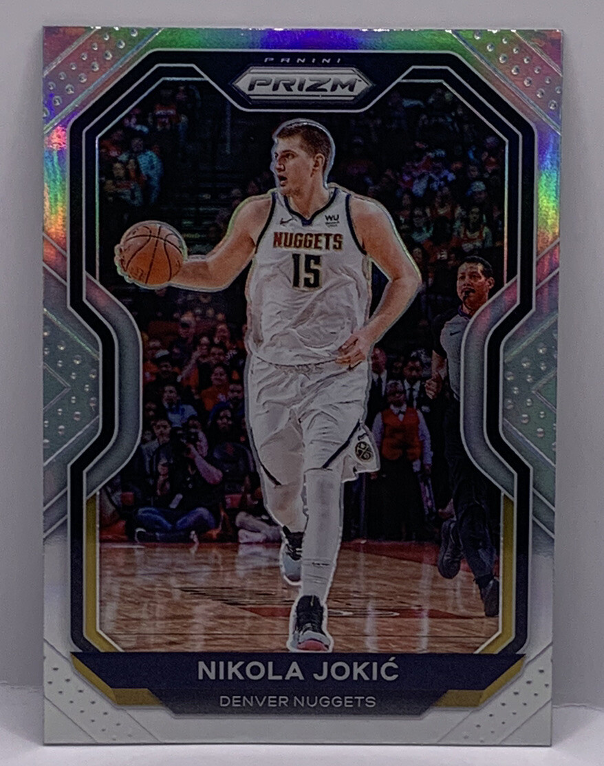 Nikola Jokic 2020-21 Panini Prizm Silver Prizm #114 Denver Nuggets
