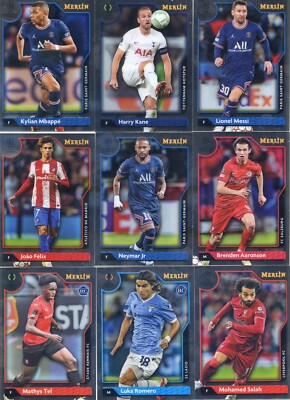 2021-22 Topps Merlin Chrome UEFA Base Pick Your Card Build a Set