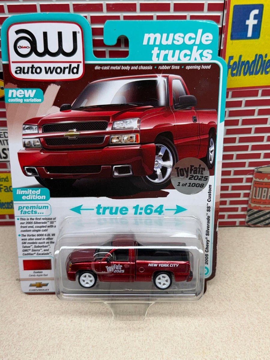 2005 CHEVY SILVERADO SS 2025 NY TOY FAIR 1/1008 NEW CASTING AUTO