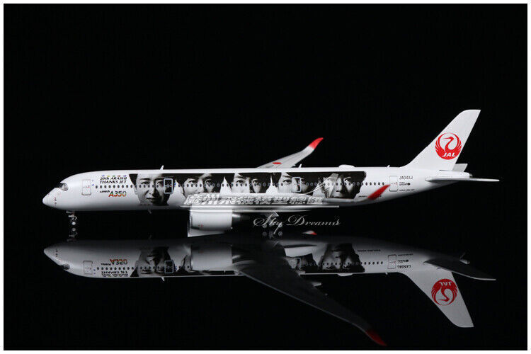 1:400 JC Wings Japan Airlines AIRBUS A350-900 Passenger