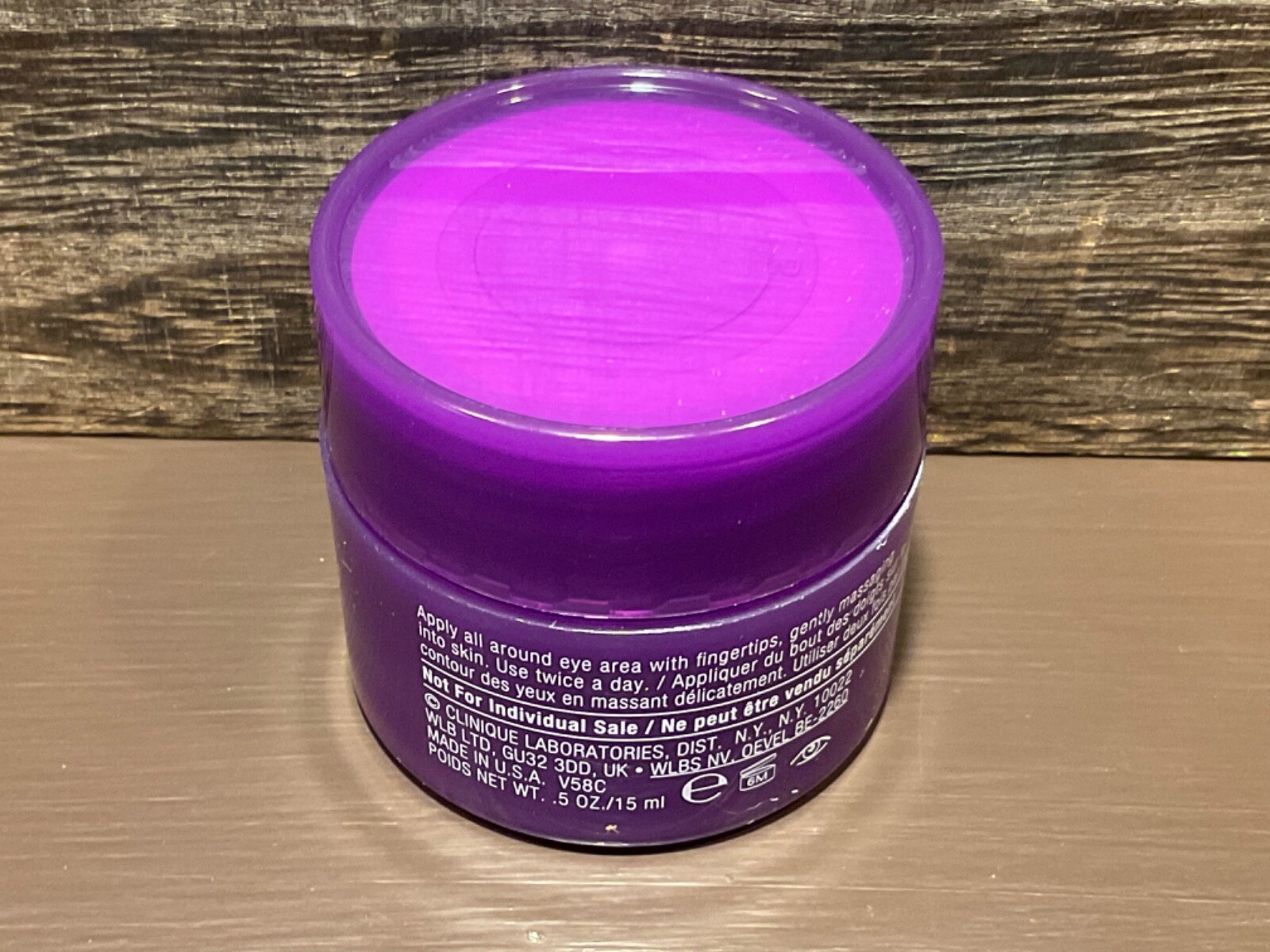 Clinique Smart Clinical Repair Wrinkle Correcting EYE Cream 5 Oz 15 Ml clinique-smart-clinical-repair-wrinkle-correcting-eye-cream-5-oz-15-ml