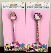 New HELLO KITTY MY MELODY PEN LOT 2 Collectible Hello Kitty Friends Set