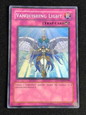 YUGIOH VANQUISHING LIGHT LODT-EN089 SUPER NM