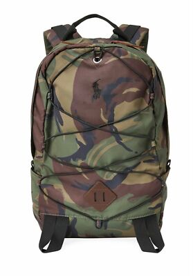 NWT Polo Ralph Lauren CAMO Lightweight Mountain Polyester Travel