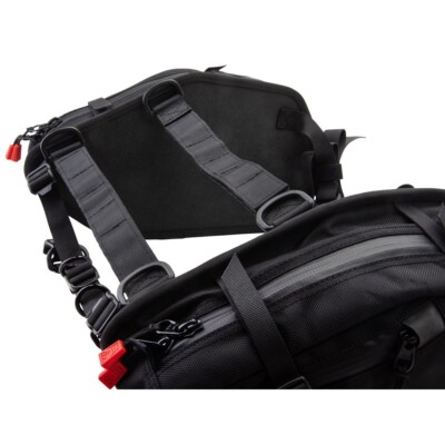 Tusk Traverse Pannier Bags w/ X-Small Dry Duffel Tail Bag Black