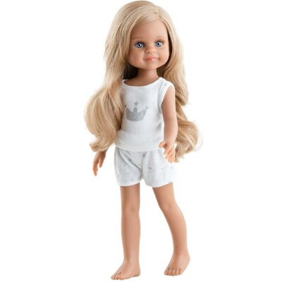 Paola Reina 13220 Amigas Pajamas SIMONA Doll 32 cm./12.5 in. Vanilla Scent NEW