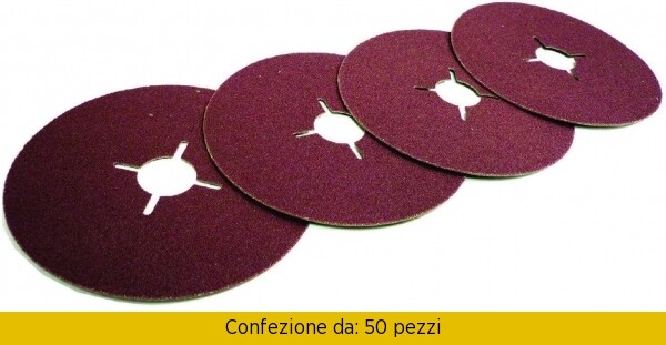 Qualità Imperial MET 40324: 50 Fibrodischi 178mm P24 per Metallo