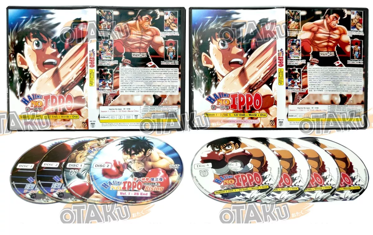 HAJIME NO IPPO (SEASON1-3) - ANIME TV SERIES DVD (1-127 EPS + OVA) SHIP  FROM US