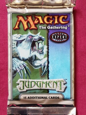 Magic The Gathering JUDGMENT New Sealed Booster Pack MTG | eBay