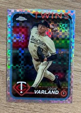 2024 Topps Chrome Update X-Fractor #USC90 Louie Varland Minnesota Twins