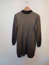 Simply Vera Sweater Dress, Cozy Officewear, Retro/Goth Women's M