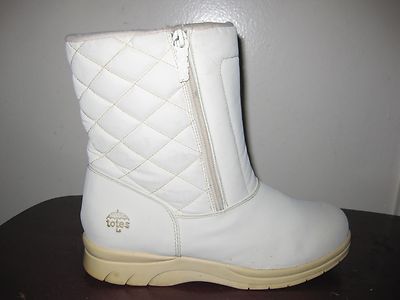 Bottes D'hiver Totes Beige - Pointure 10M, Occasion, Fermeture Zip
