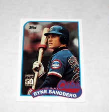 2001 Topps Through The Years Reprint 33 Ryne Sandberg  Cubs HOF $.99 Shipping!