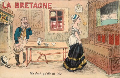 La Bretagne, ''Ma Doue, Qu'elle est Jolie'', Brittany, France