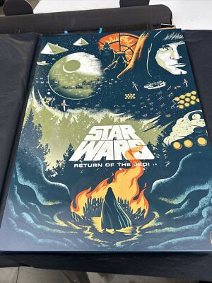 Displate Limited Edition RotJ Return of the Jedi Open Box | eBay
