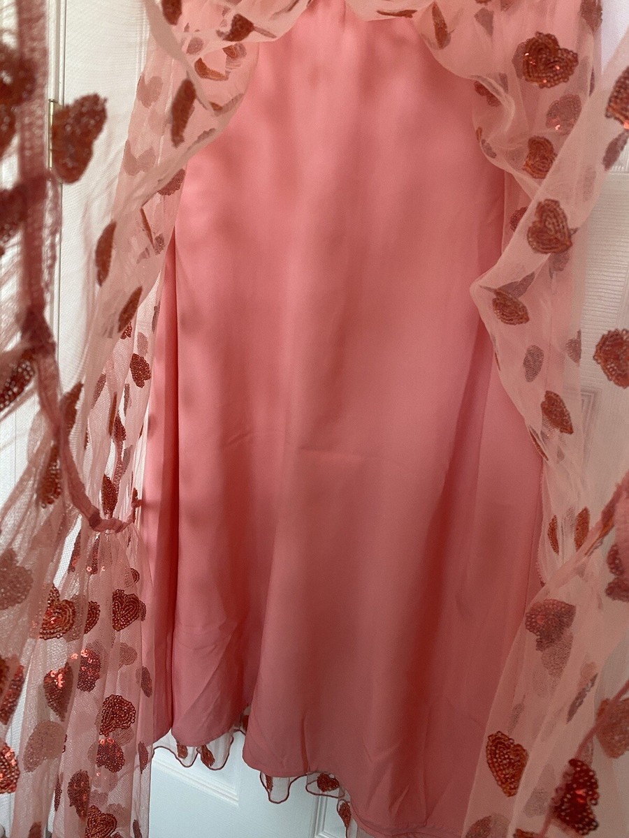 rachel parcell sequin heart dress Rachel Parcell Sequin Tulle Heart Dress