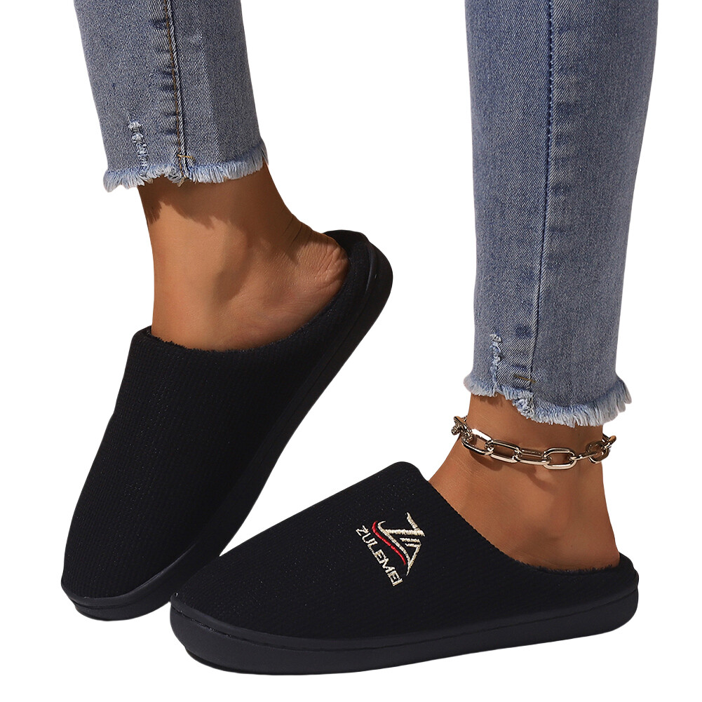 APL Ciabatte calde comode punta chiusa ciabatte soffici casa per uomo donna