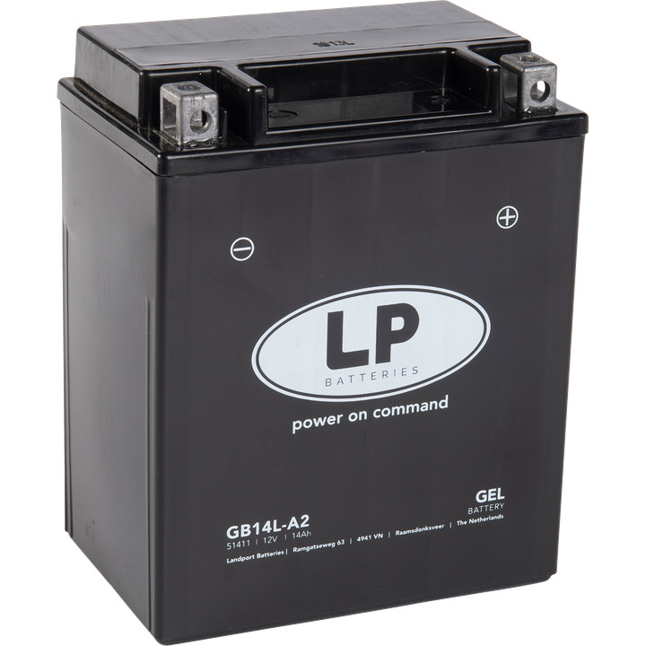 Batterie Gel YB14L-A2 résistant aux pannes de démarrage pour Triumph 900