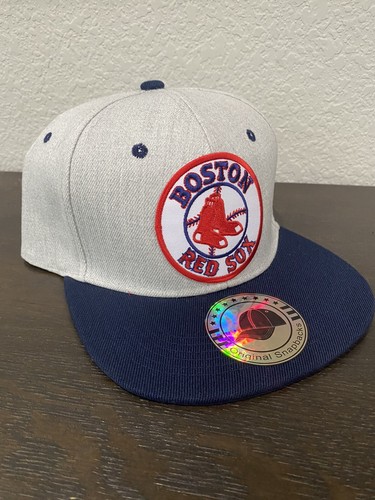 Navy Blue Snapback Baseball Cap Hat 