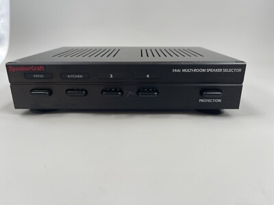 SpeakerCraft S4dc Multi-Room Speaker Selector