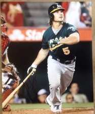 John Jaso Hand Signed 8x10 Photo Oakland A's 