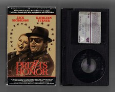 Prizzi's Honor Betamax Tape Vestron Video 1986 BETA Jack Nicholson