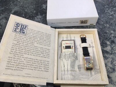 Disney Cinderella  Midnight Tower'' Watch Limited Edition 5503 of 7500, DS-68,NIB
