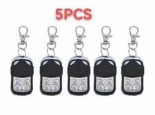 5PCS 433MHz Electric Gate Garage Door Remote Control Duplicator Keychain Opener