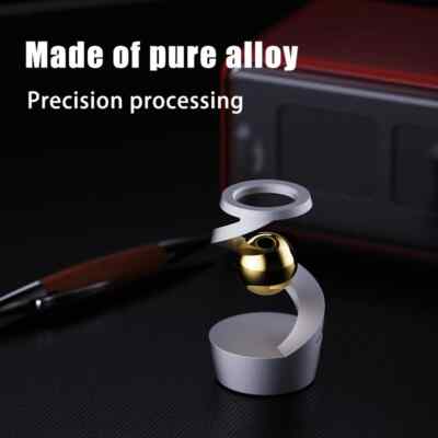 Gravity Defying Kinetic Desk Toy - Levitating Gyroscope Fidget for Office Decor