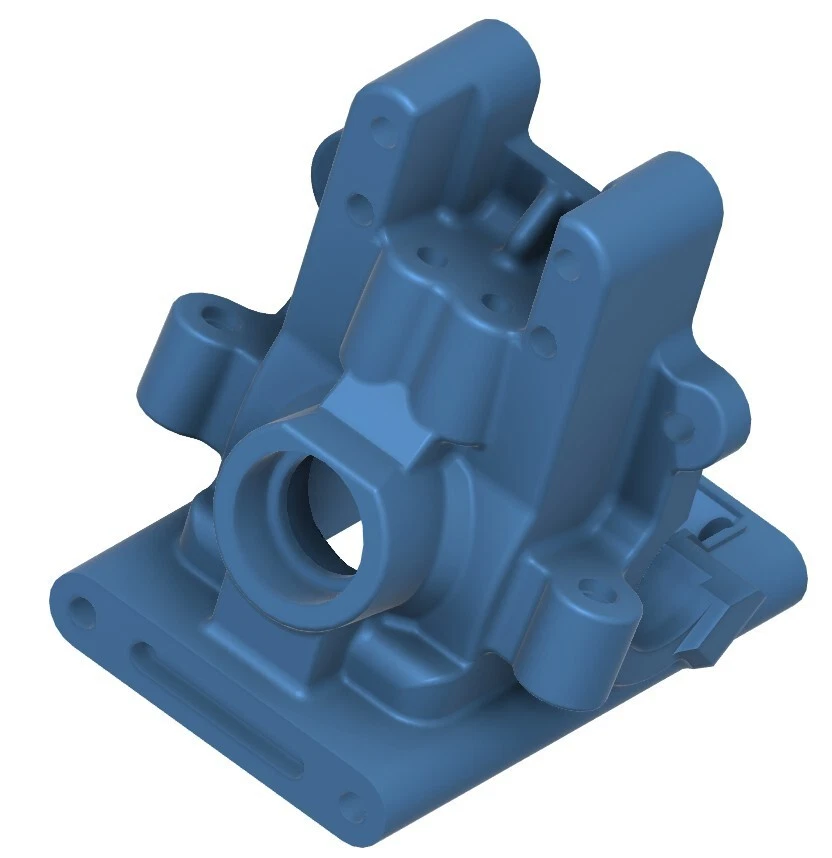 Bulkhead F/R- Fits: Tekno, SC410SL, ET410, EB410, SC2410T - Replaces TKR6519B - Image 2 of 4