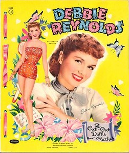debbie reynolds paper dolls