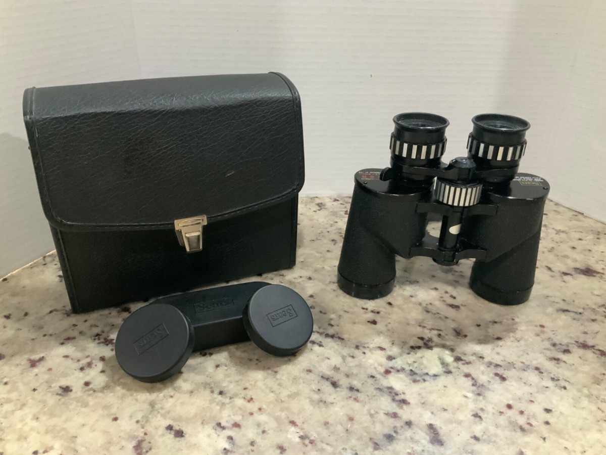Sears Discoverer Binoculars 8x-17x40mm Zoom Wide Angle Full-Size