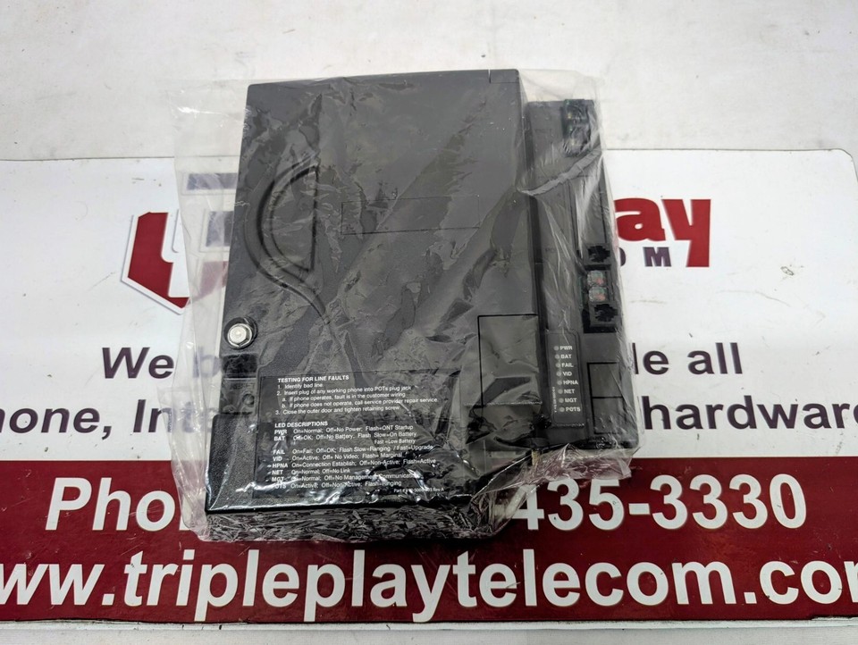 Iphotonix Router iPHOTONIX 735-7354-001 7354G GPON SFU 330-7354-013 - NEW, $116.00