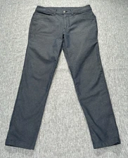 Lululemon ABC Pants Slim Mens 30 x 29 Blue Technical Canvas Premium Athleisure