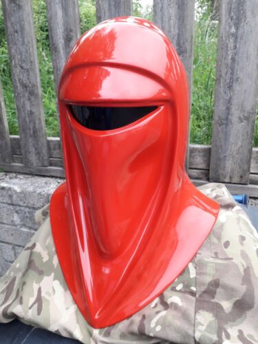 Star Wars Emperor's Imperial Royal Guard Helmet Fibreglass Wearable Medium Size - Picture 1 of 3