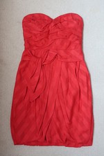 MARC by MARC JACOBS Red Bustier Strapless Mini Dress *NEW NEVER WORN* Size 0